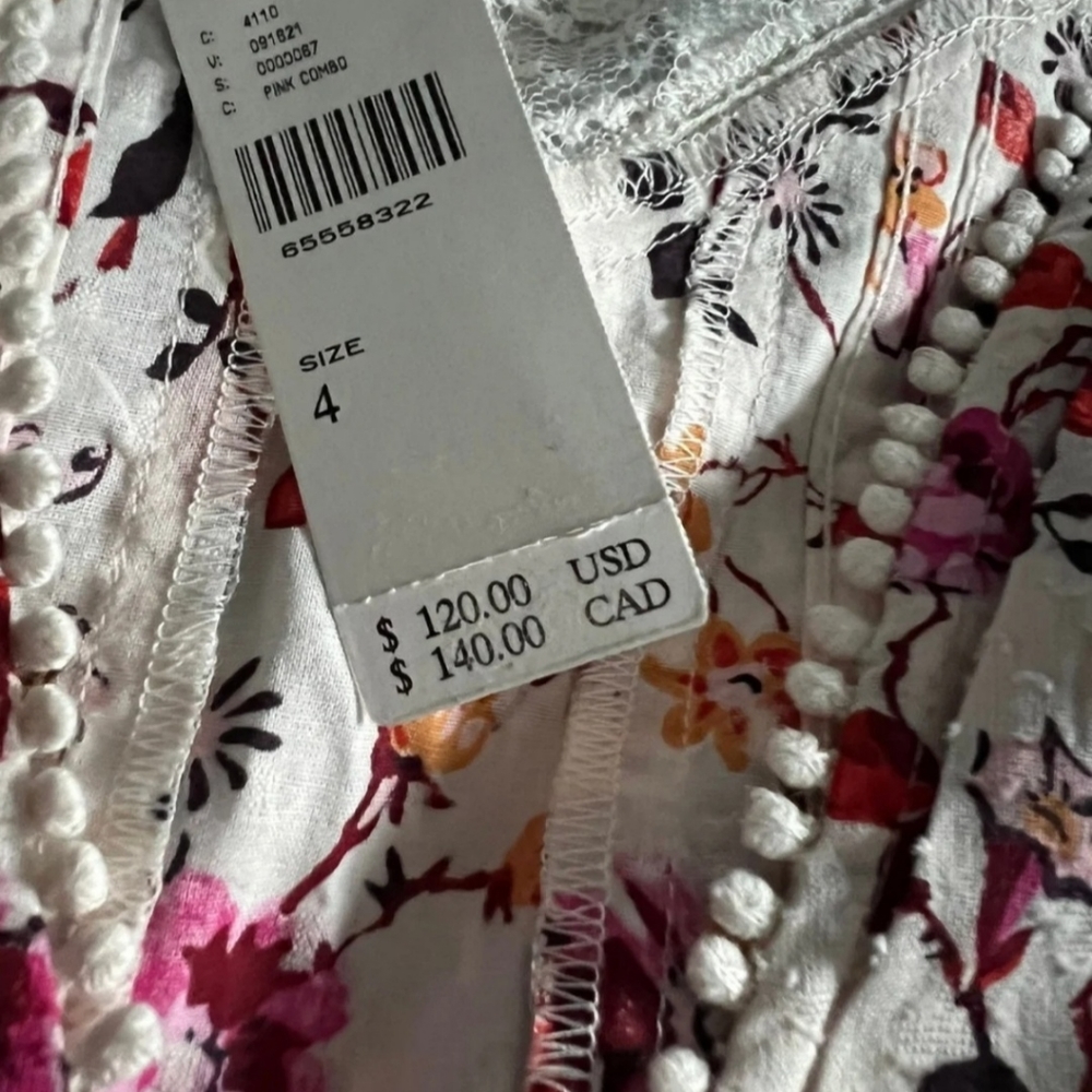 Anthropology floral blouse NWT - Picture 6 of 15